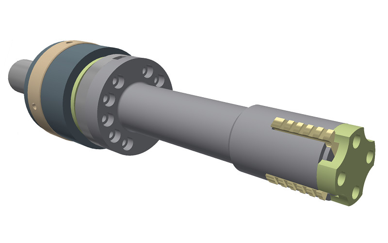 Internal Threading Head 3d layout